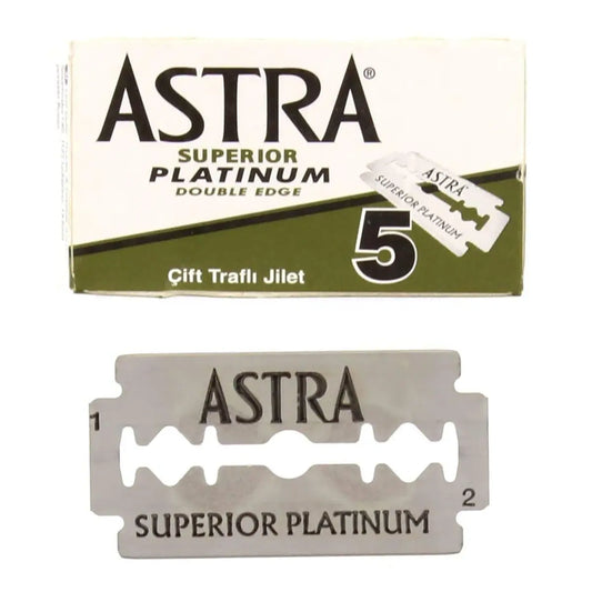 Astra Platinum Double Edge Razor Blades