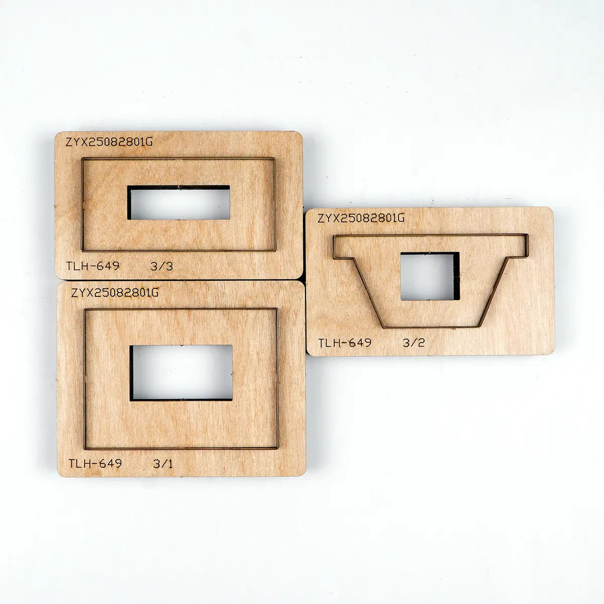 Basic Horizontal Card Wallet Cutting Die.