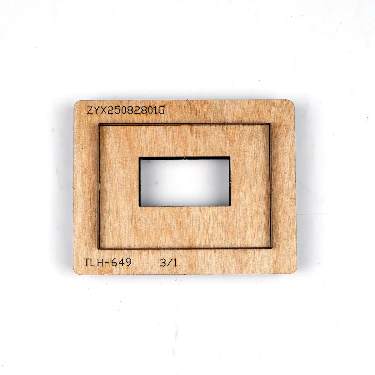Basic Horizontal Card Wallet Cutting Die.