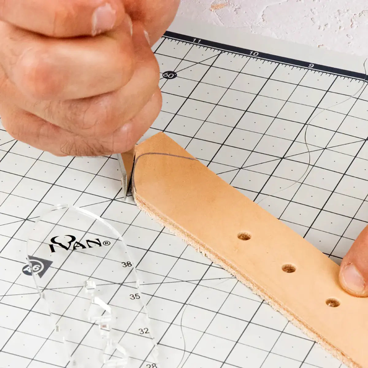 Ivan Belt Hole Position Template.