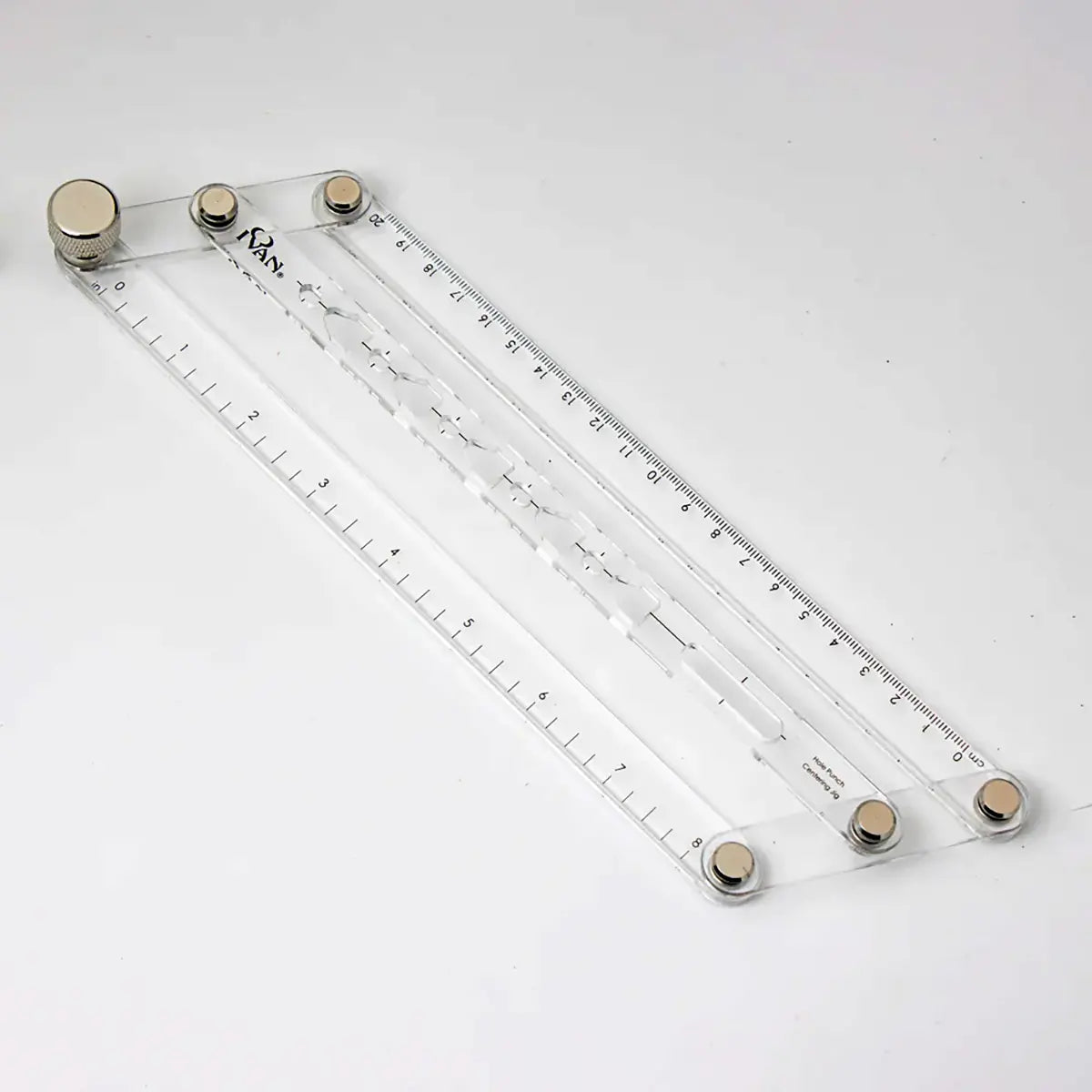 Ivan Belt Hole Center Marking and Punching Guide.