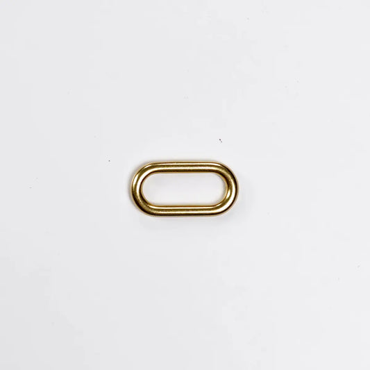 1" Single Slider Loop Solid Brass