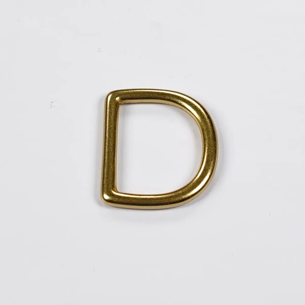 1" Solid Brass D-Ring