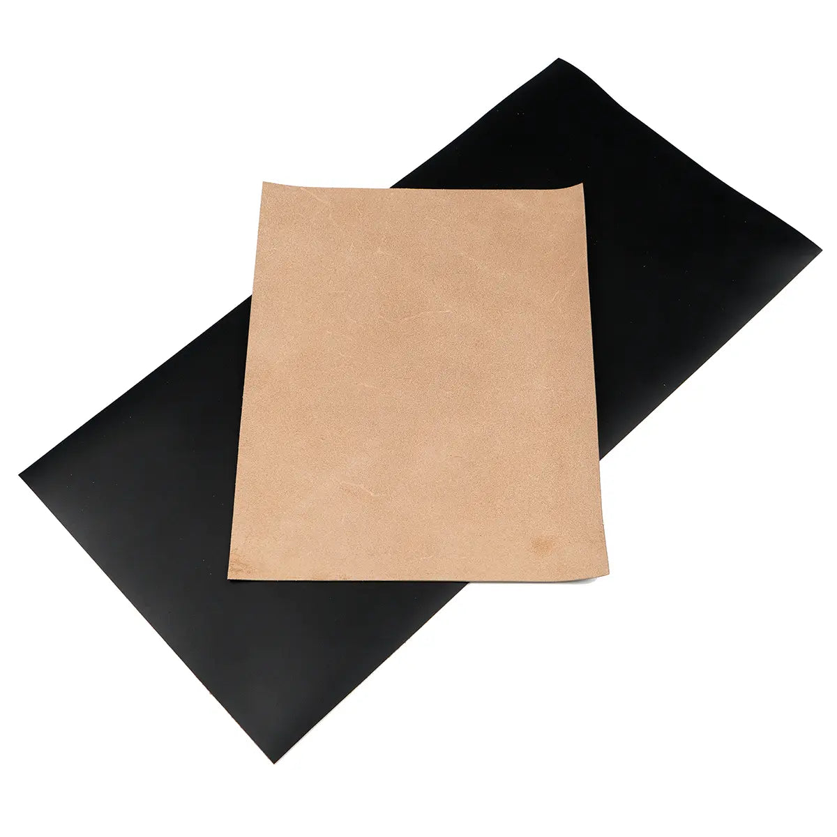 Black Horween Essex Leather 5-6oz Panels.