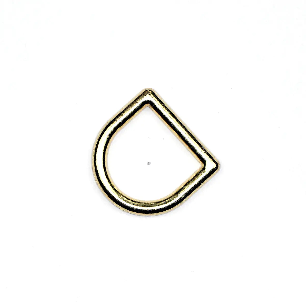 Brass Zinc Alloy D-Ring, 3/4 Inch