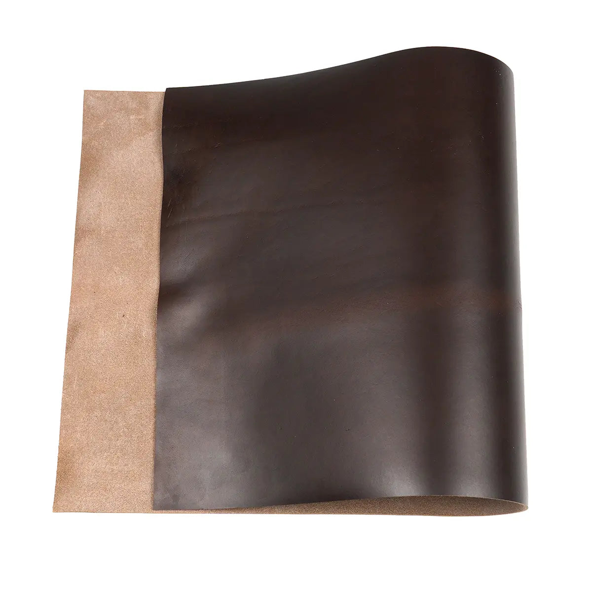 Brown Horween Chromexcel Leather 4-5oz Panels.
