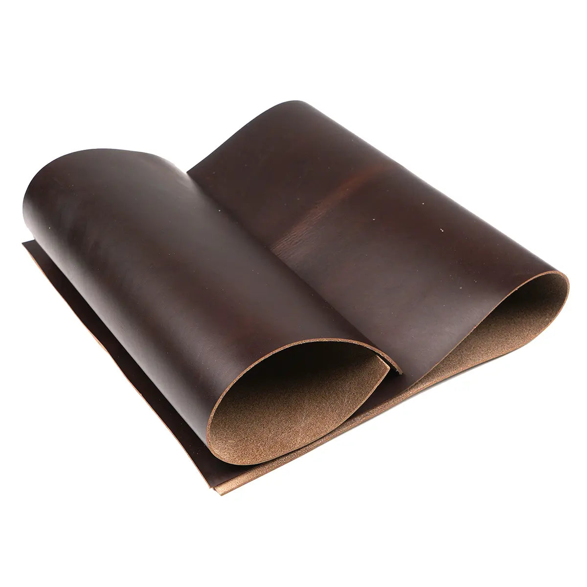 Brown Horween Chromexcel Leather 4-5oz Panels.