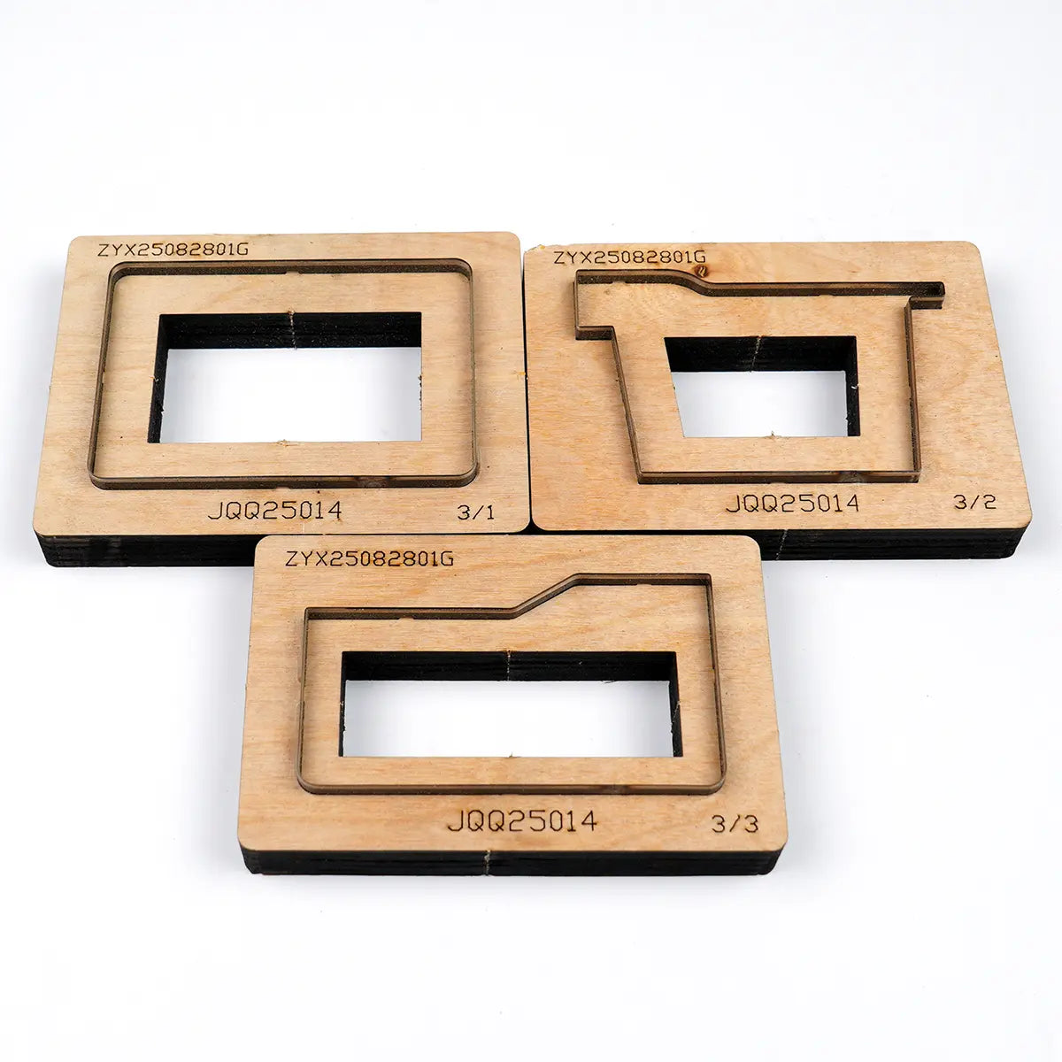 Tab Horizontal Card Wallet Cutting Die.