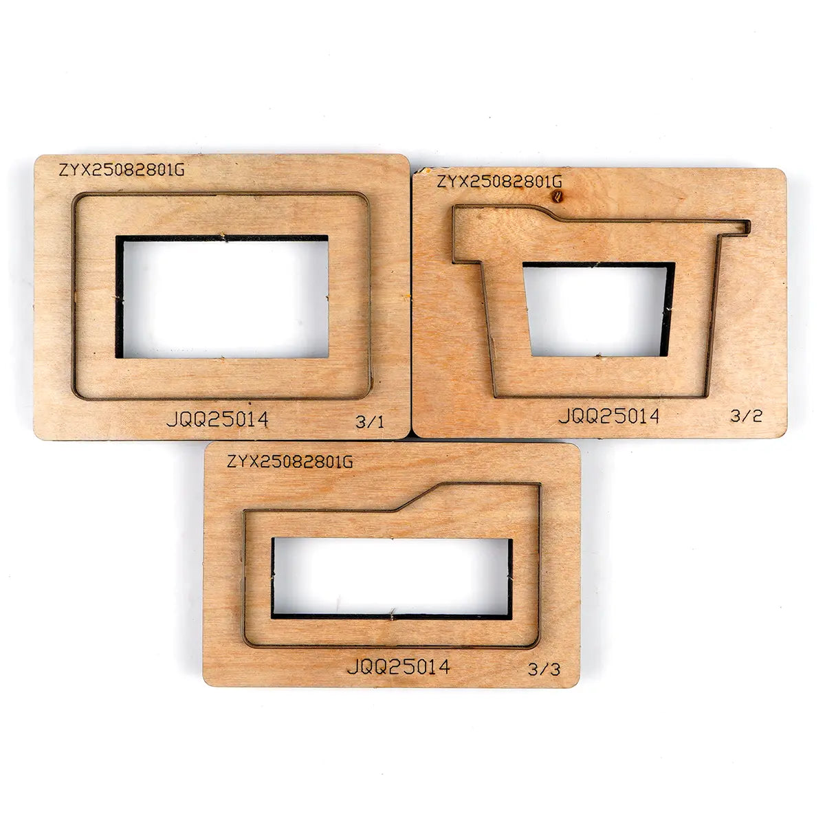 Tab Horizontal Card Wallet Cutting Die.