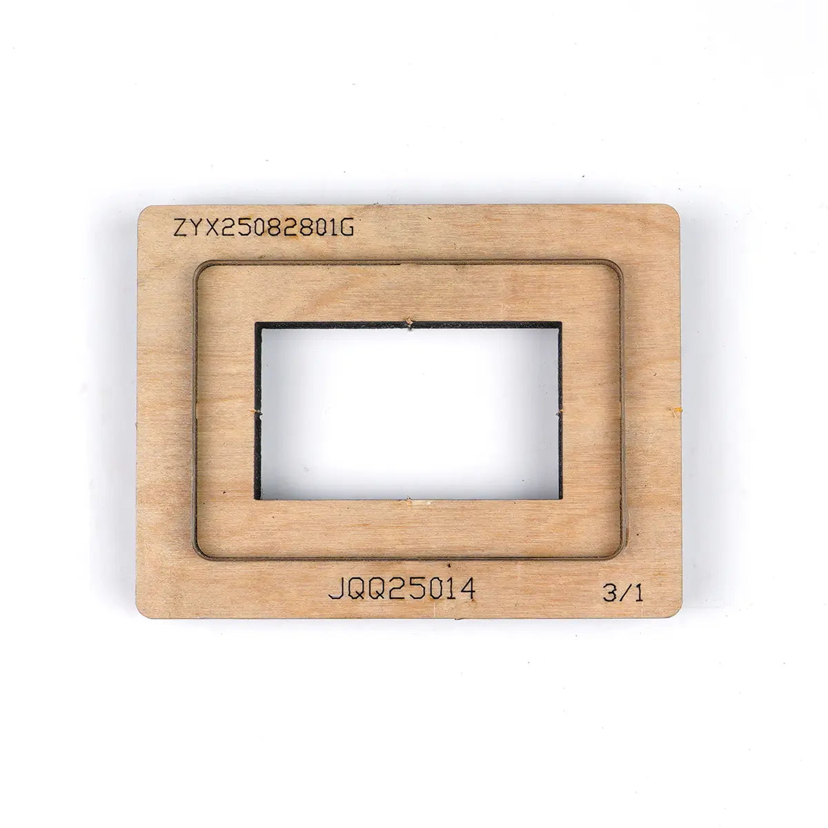 Tab Horizontal Card Wallet Cutting Die.