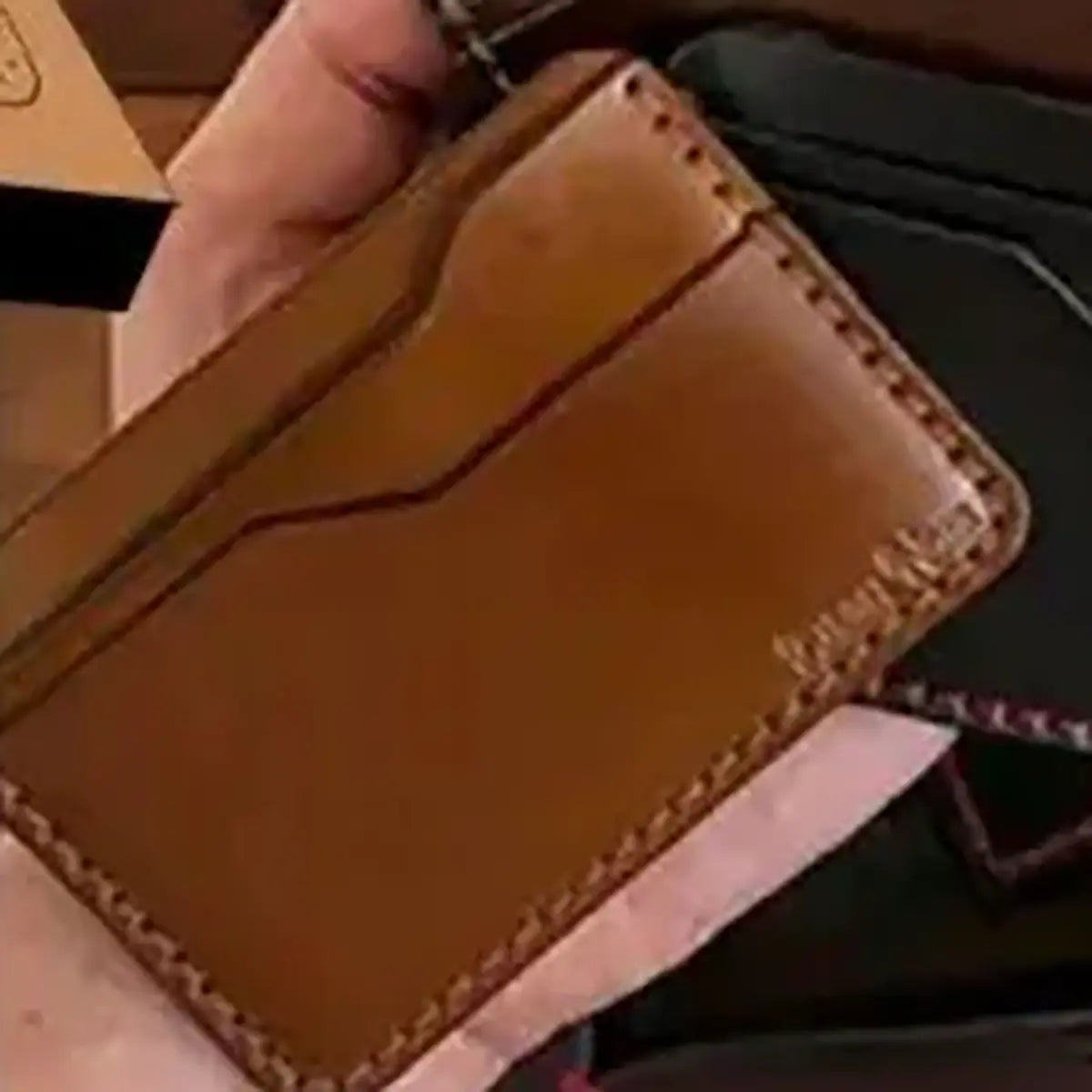 Tab Horizontal Card Wallet Cutting Die.
