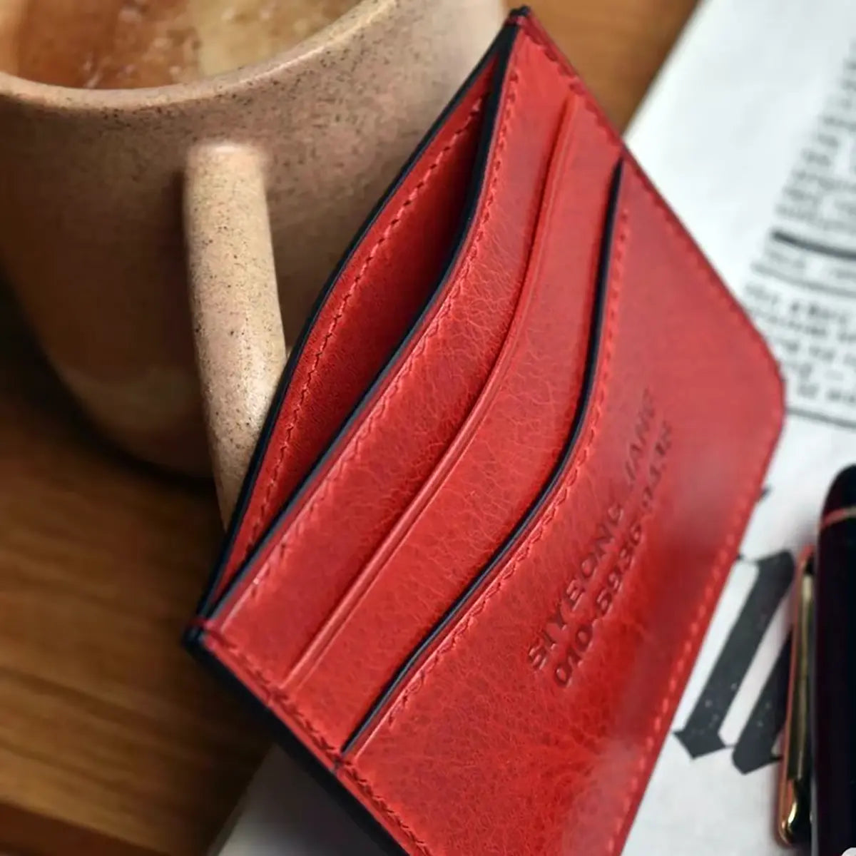 Double Side Card Wallet Leather Cutting Dies.