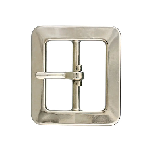 Nickel Plated Chap Buckle -  1 1/2 Inch.