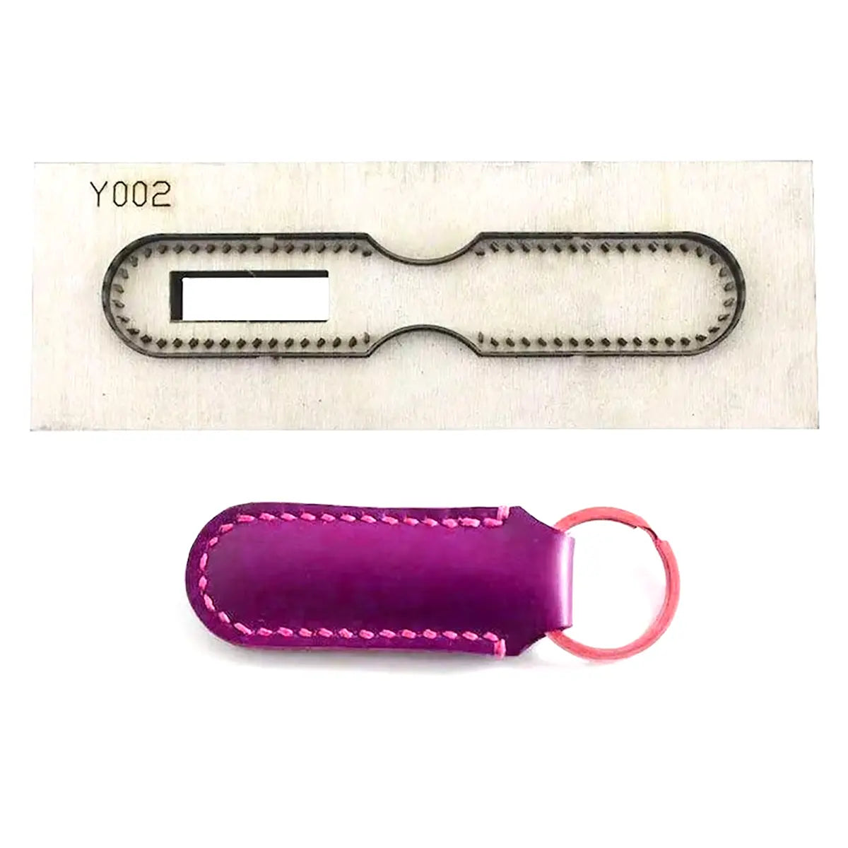 Blade Keychain Leather Cutting Die.