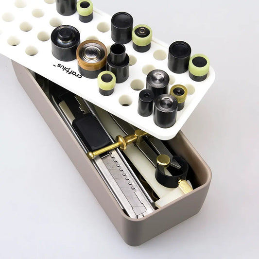 Craftplus All In One Tool Organizer for Leather Stamping Tools.