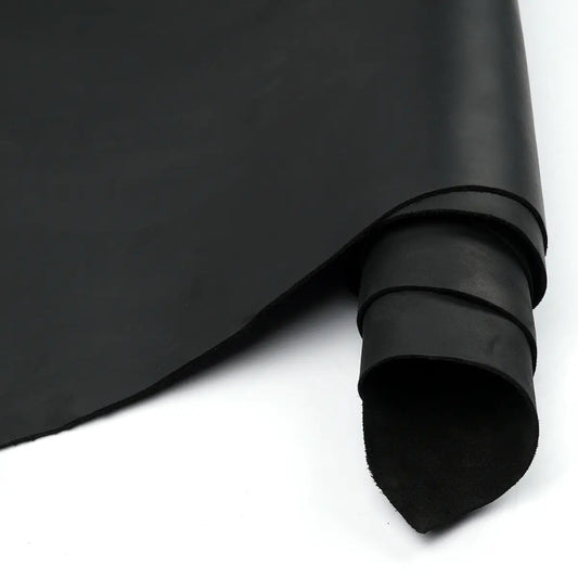 Crazy Horse Leather Sides 4-5oz - Black.
