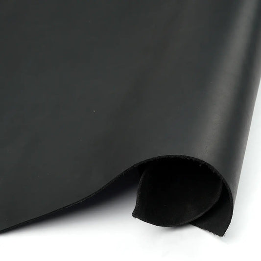 Black Crazy Horse Leather 4-5oz.