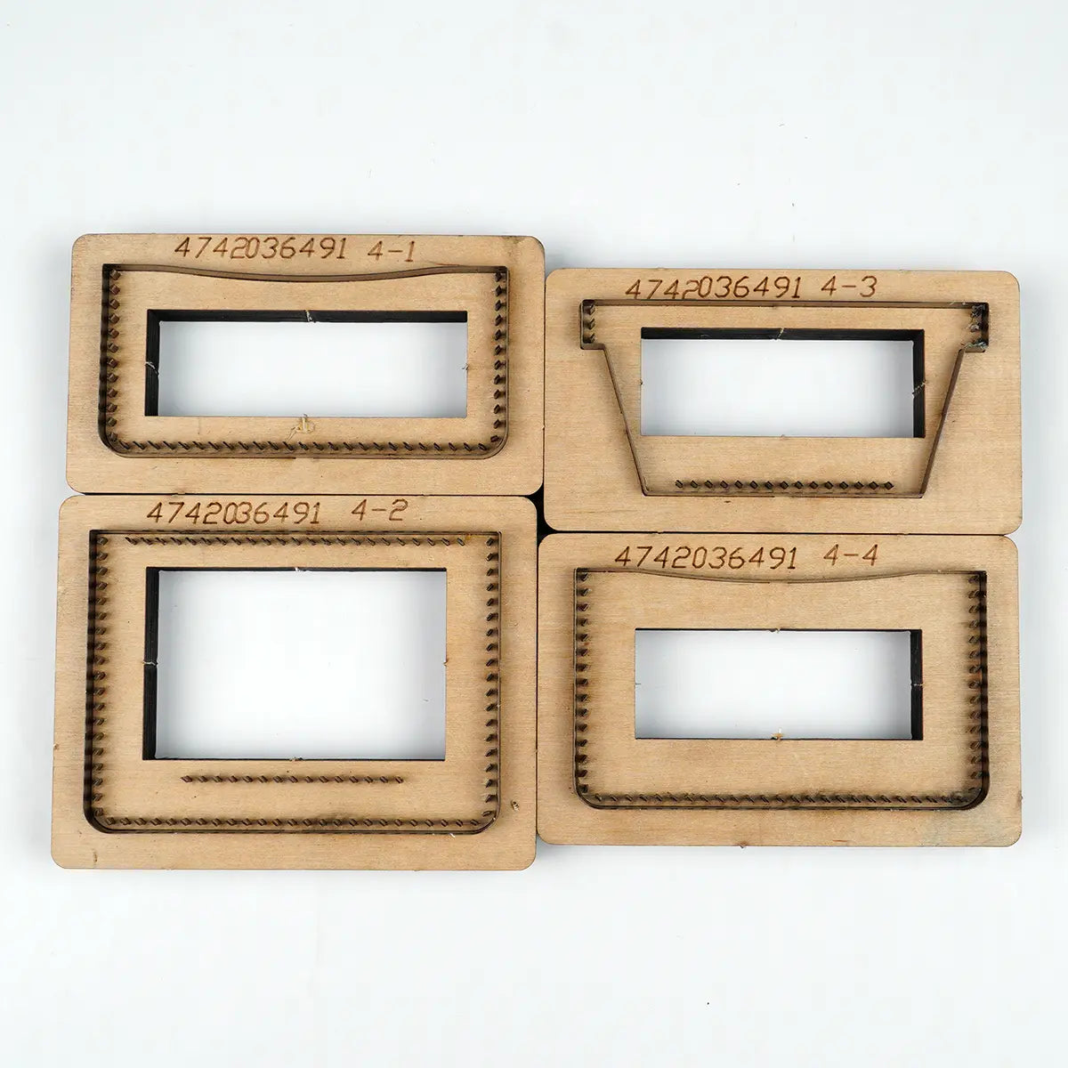 Double Side Card Wallet Leather Cutting Dies.