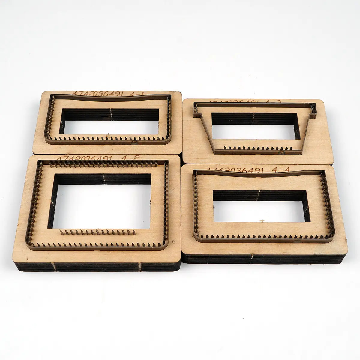 Double Side Card Wallet Leather Cutting Dies.