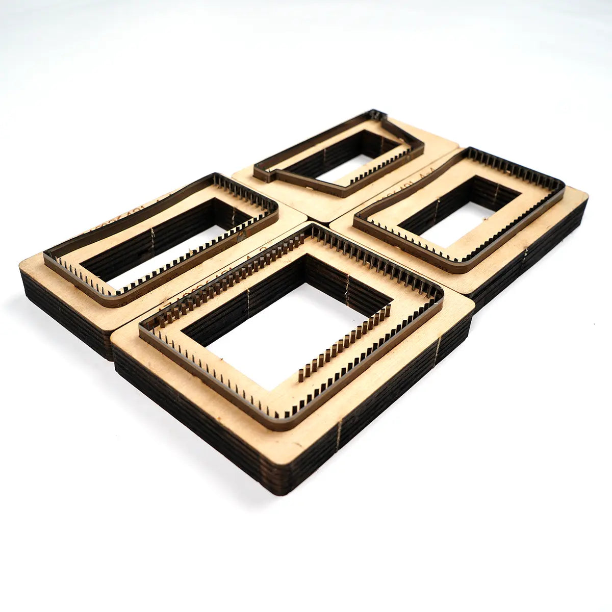 Double Side Card Wallet Leather Cutting Dies.