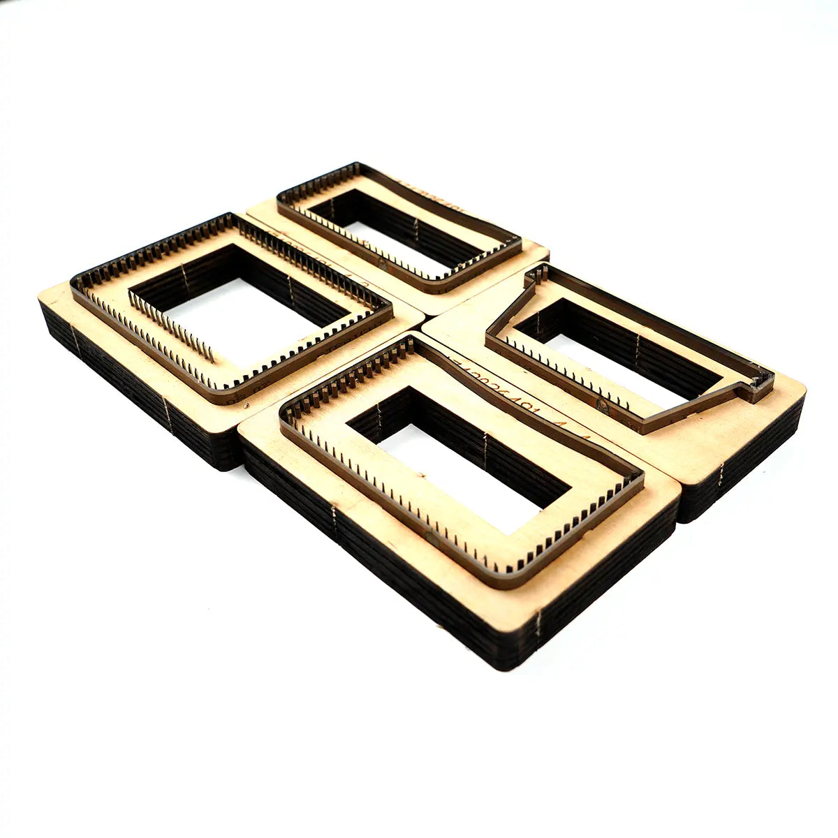 Double Side Card Wallet Leather Cutting Dies.