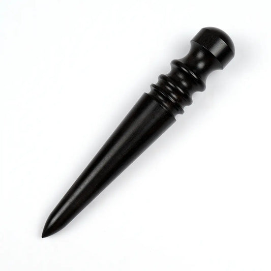 Ebony Leather Edge Burnisher.