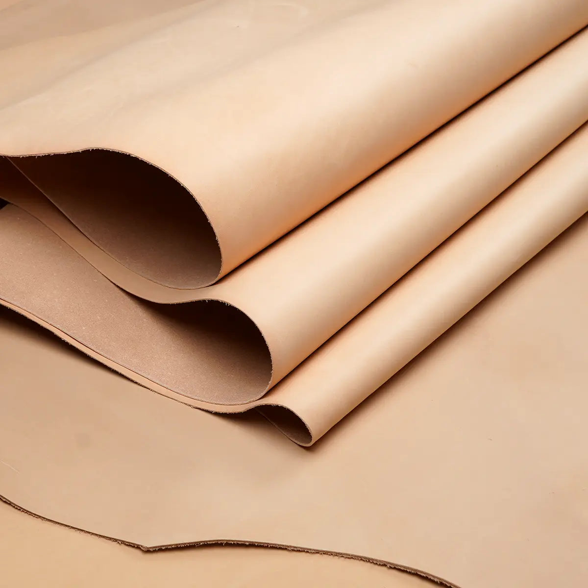European Natural Vegetable Tanned Leather. 2-3oz to 7-8oz.