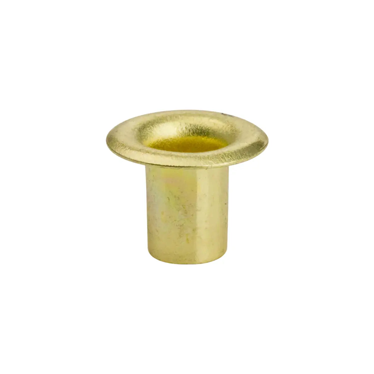 Brass Plated Eyelets 100 Pack, 4.5mm.