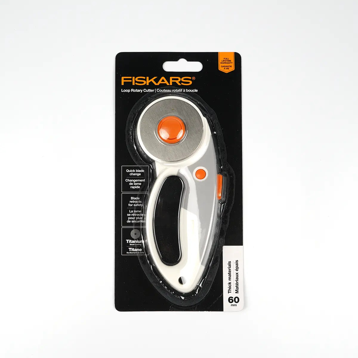 Fiskars Thread Cutter Fiskars Rotary Cutter 60mm – Leatherado Leather Supply