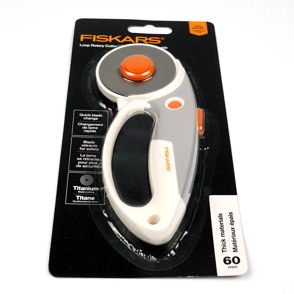Fiskars Thread Cutter Fiskars Rotary Cutter 60mm – Leatherado Leather Supply