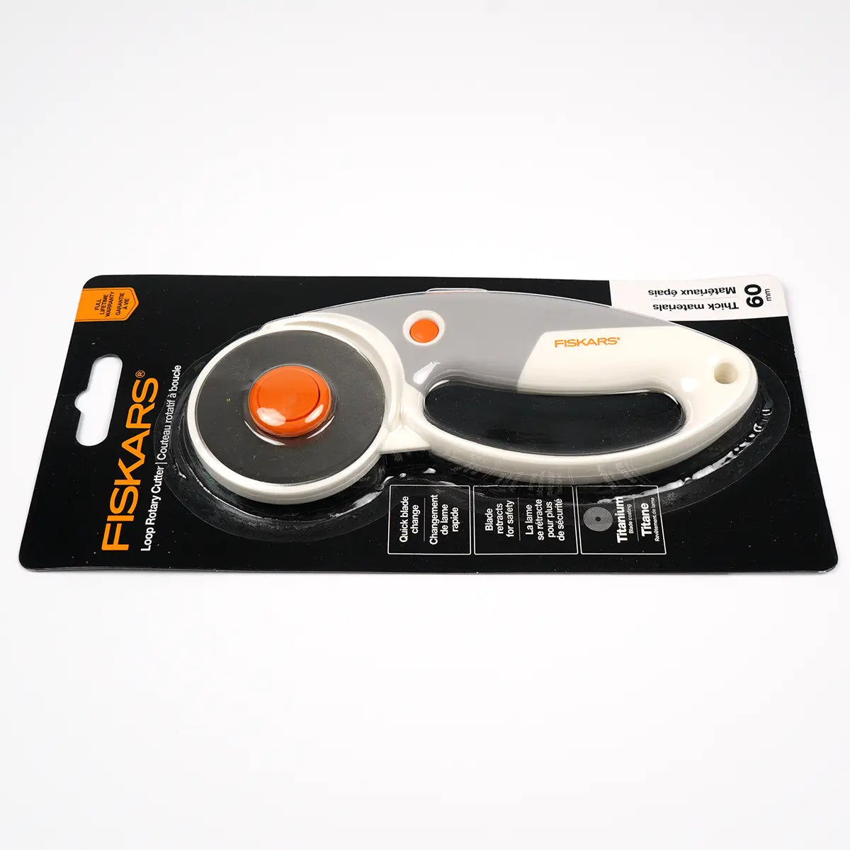 Fiskars Thread Cutter Fiskars Rotary Cutter 60mm – Leatherado Leather Supply
