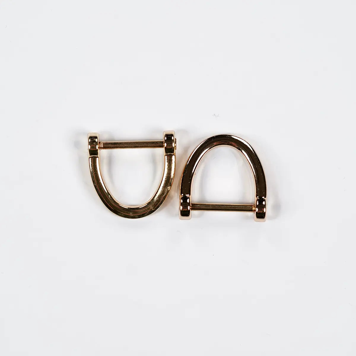 5/8" Open D-Ring Shackle Gold 2 Pack