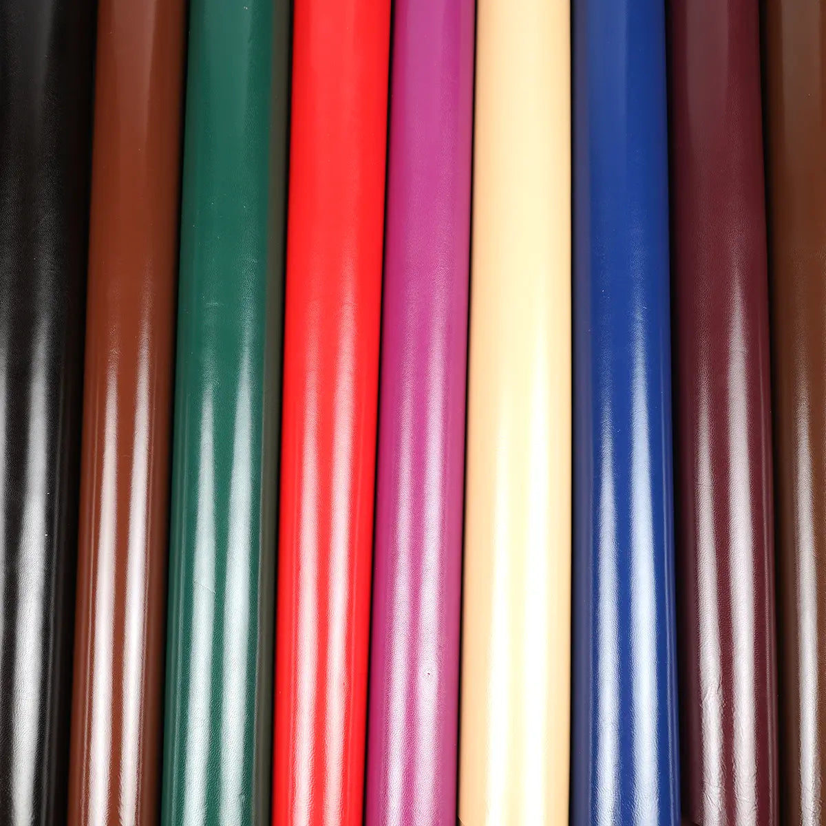 Glossy Aniline Goat Kidskin Leather.