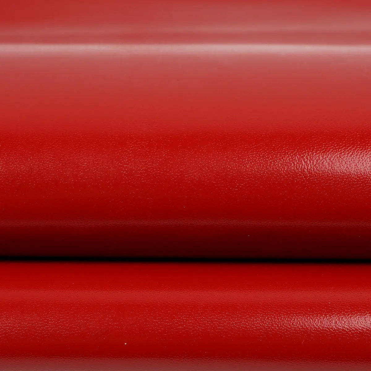 Dark Red Glossy Aniline Goat Kidskin Leather.