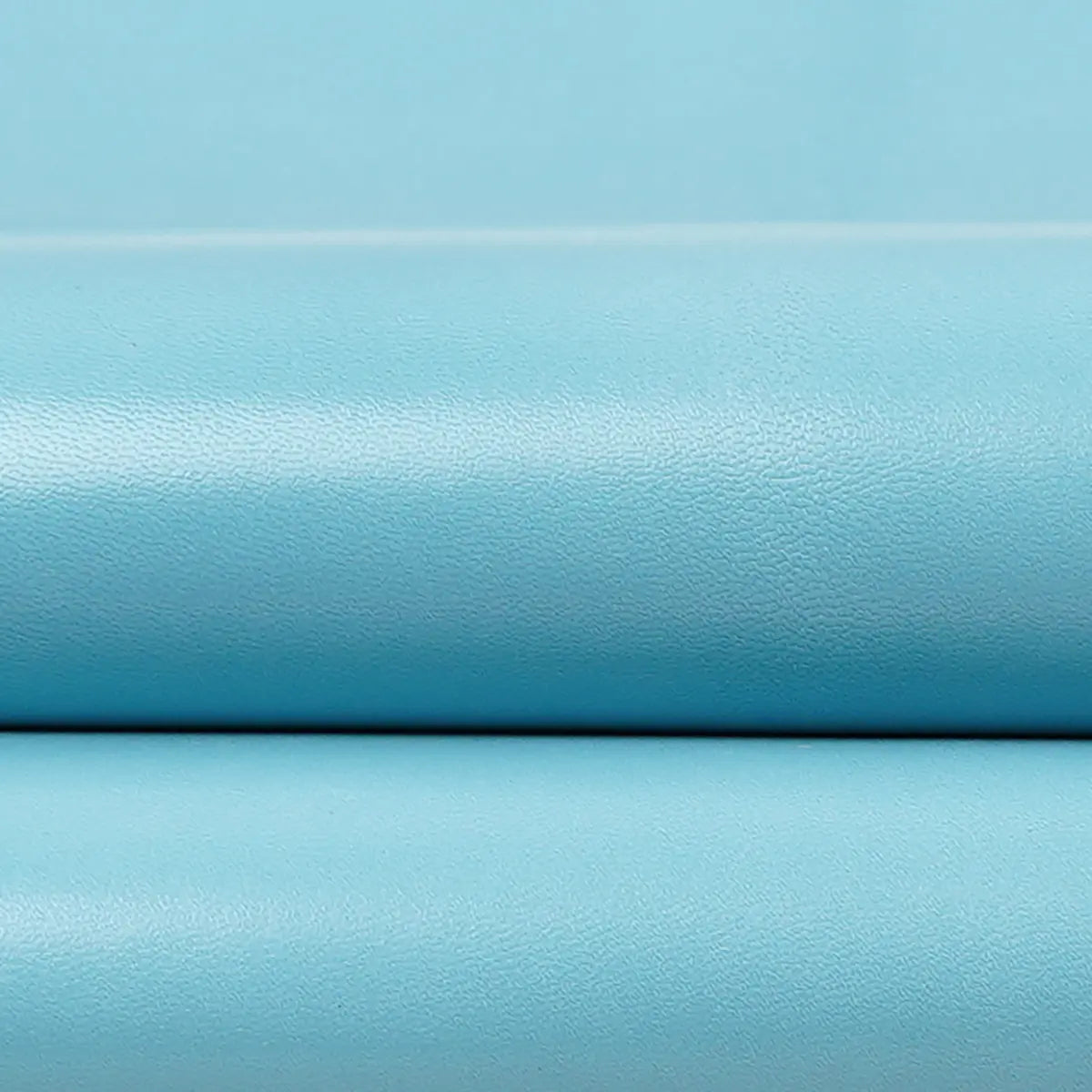 Light Blue Glossy Aniline Goat Kidskin Leather.