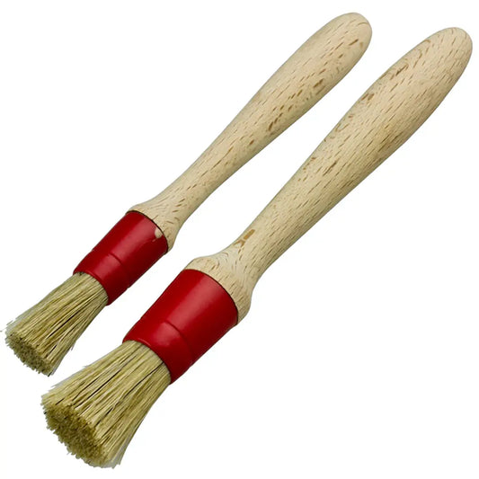 Wood Handle Glue Brushes for Leathercraft.