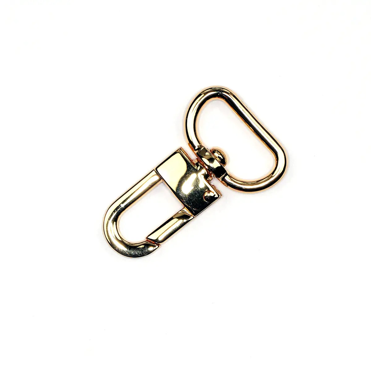 Gold Loop Lever Swivel Snap 3/4 Inch