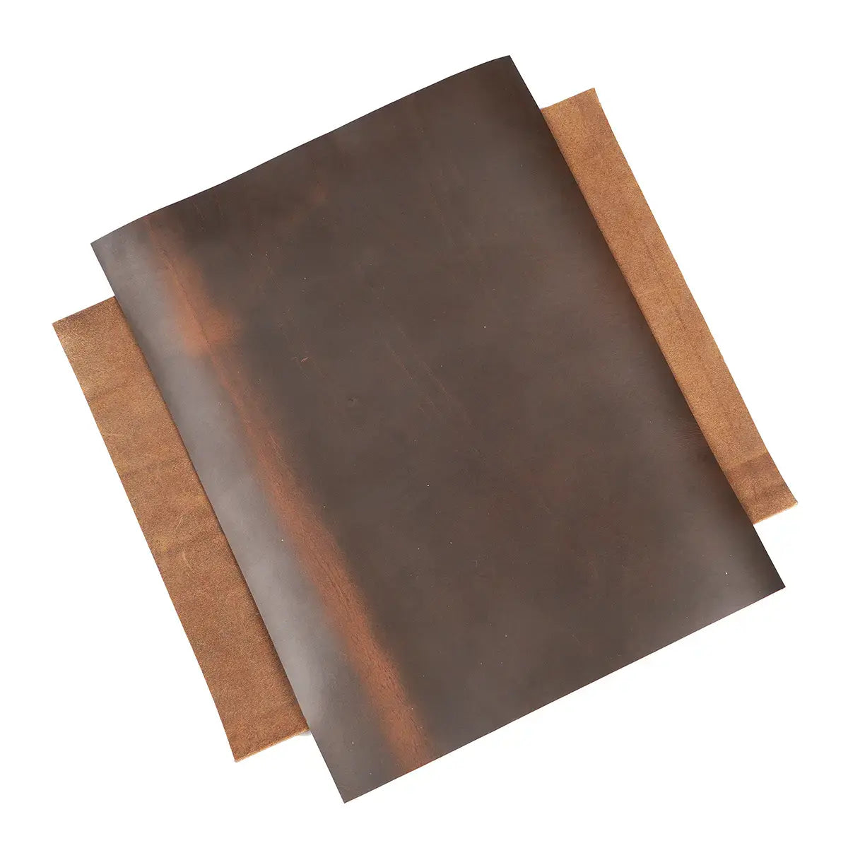 Golden Brown Horween Cavalier Leather 5-6oz Panels.