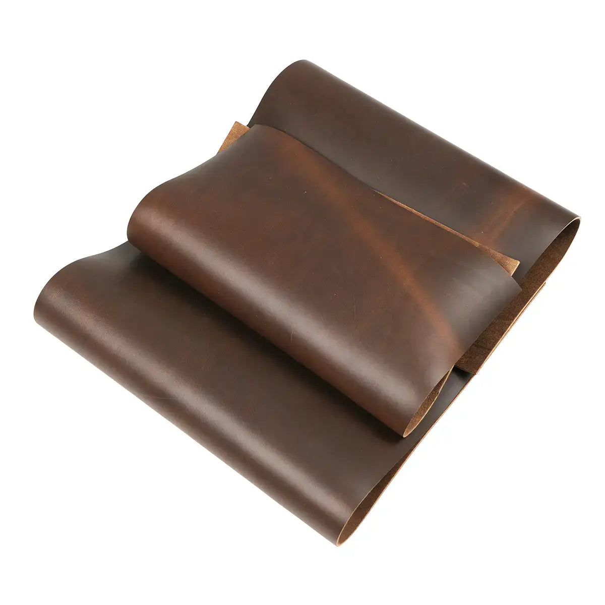 Golden Brown Horween Cavalier Leather 5-6oz Panels.