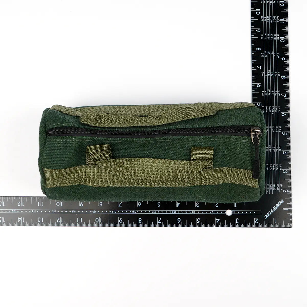 Small Green Canvas Tool Bag.