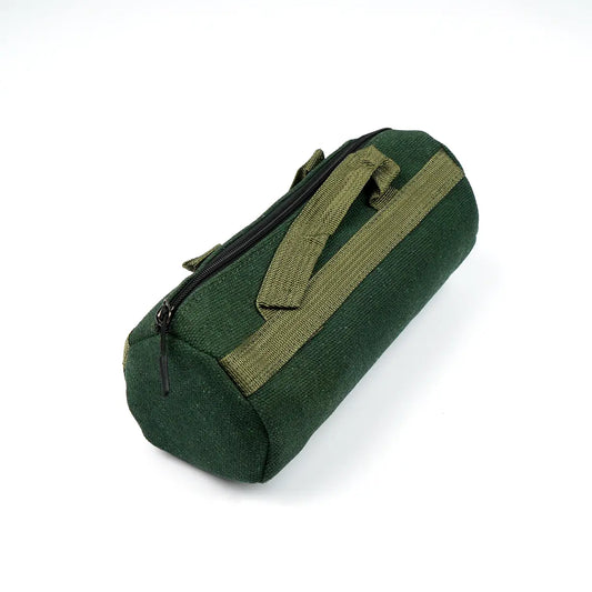Small Green Canvas Tool Bag.