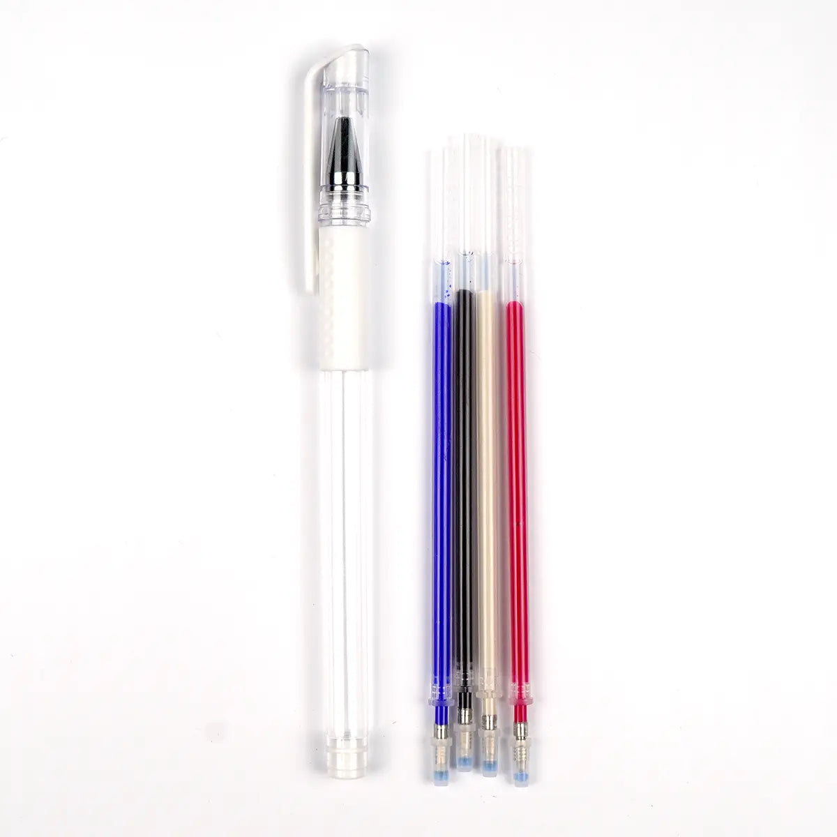 Heat Erase Pens - Four Colors with One Pen Body.