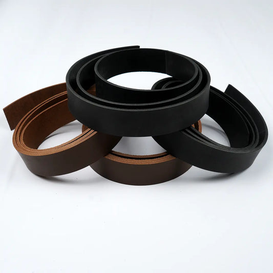 60 inch - Veg-Tan Belt Strip Blanks.