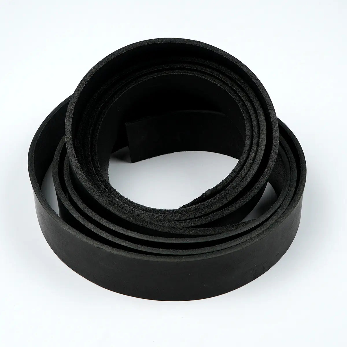 Black - 60 inch - Veg-Tan Belt Strip Blanks.
