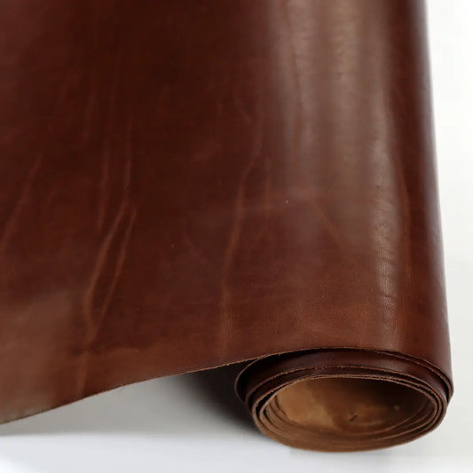 Horween Brown Vegetable Tanned 3-4oz Leather