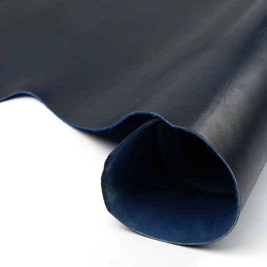 Horween Cavalier Leather Ink Blue 5-6oz.