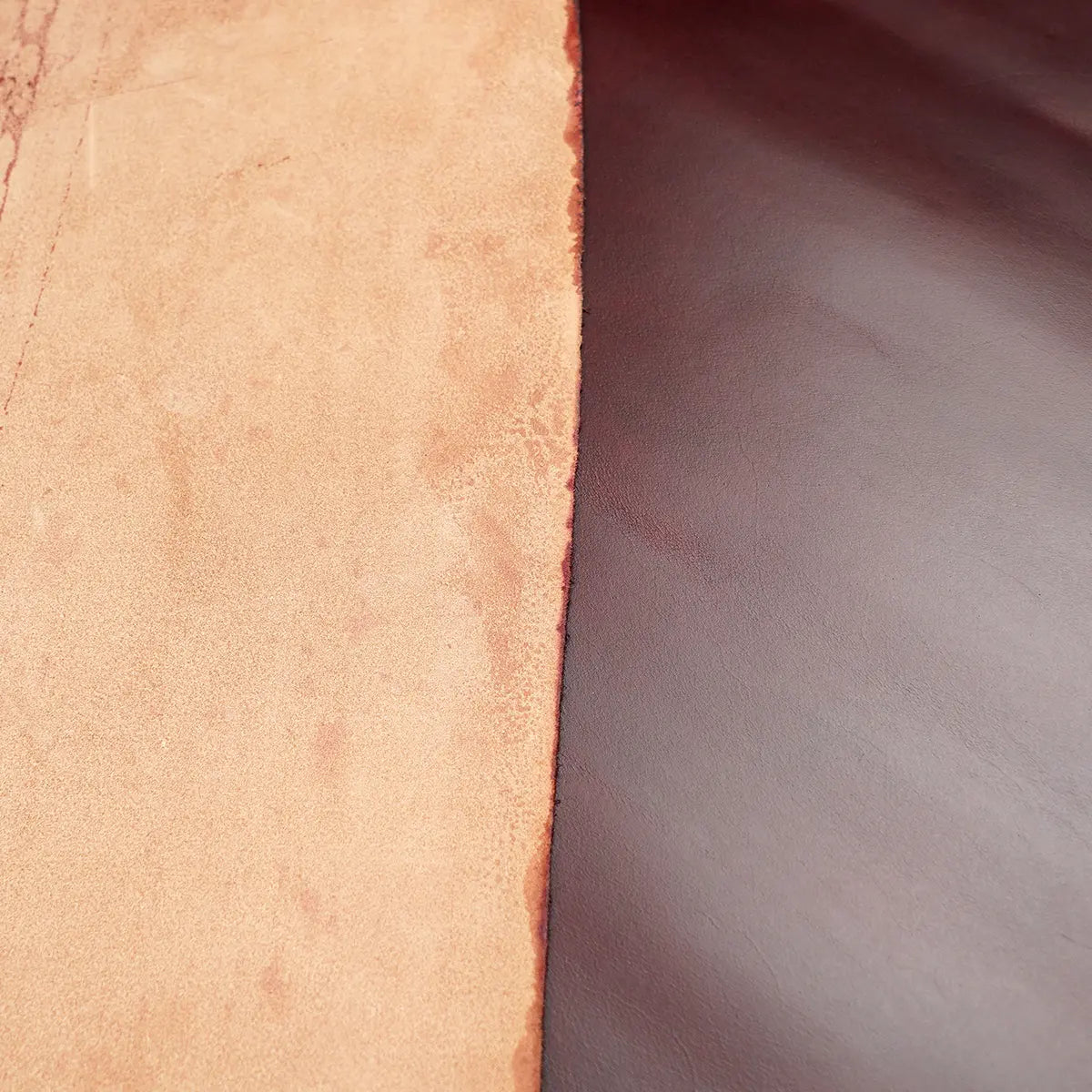 Burgundy Horween Cavalier Leather Sides 4-5oz.