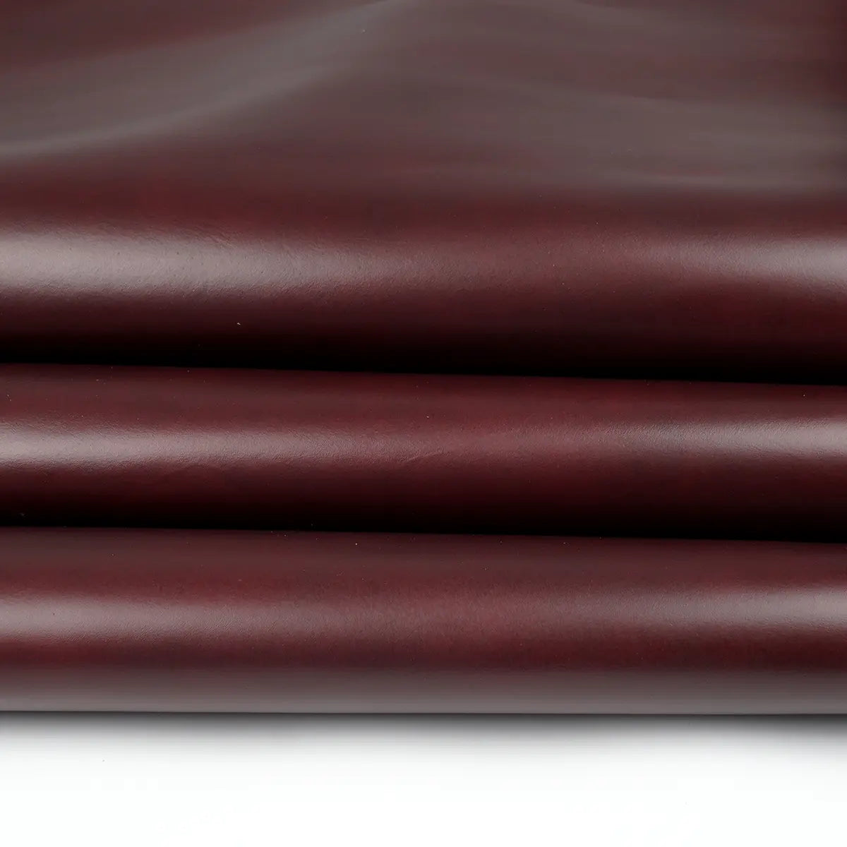 Burgundy Horween Cavalier Leather Sides 4-5oz.