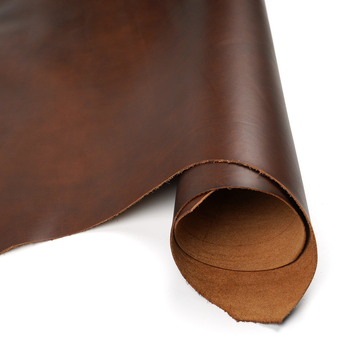 Medium Brown Horween Cavalier Leather 4-5oz.