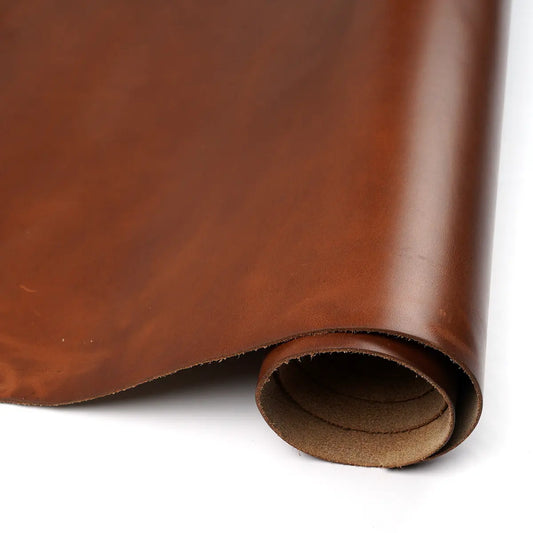 Horween Cavalier Leather Sides - Whiskey.